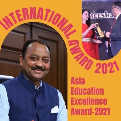 Dr Sudhir Giri Asia Pacific Excellence Award 2021